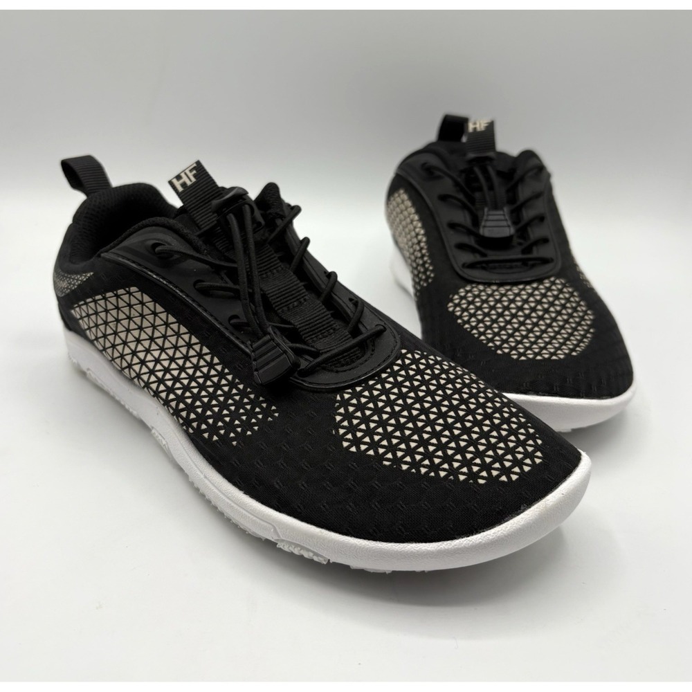 HIKE FOOTWEAR HF Series Cloud Barefoot Shoe Unisex Size W 6/M 4 Black White